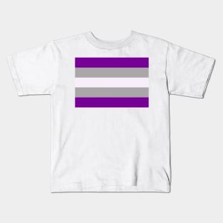 Greysexual Pride Flag Kids T-Shirt